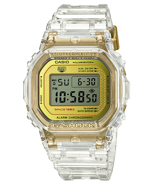 G-Shock 35th Anniversary Glacier Gold ของใหม่แท้100% รับประกัน 1 ปี รุ่น DW-5035E-7