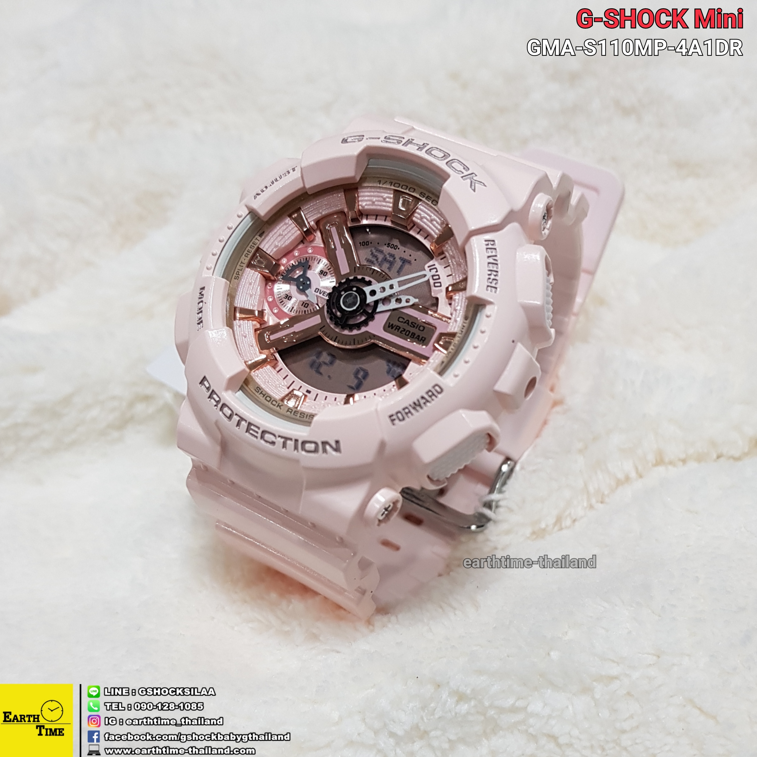 G-ShockMini ของใหม่แท้100% รับประกัน 1 ปี GMA-S110MP-4A1DR