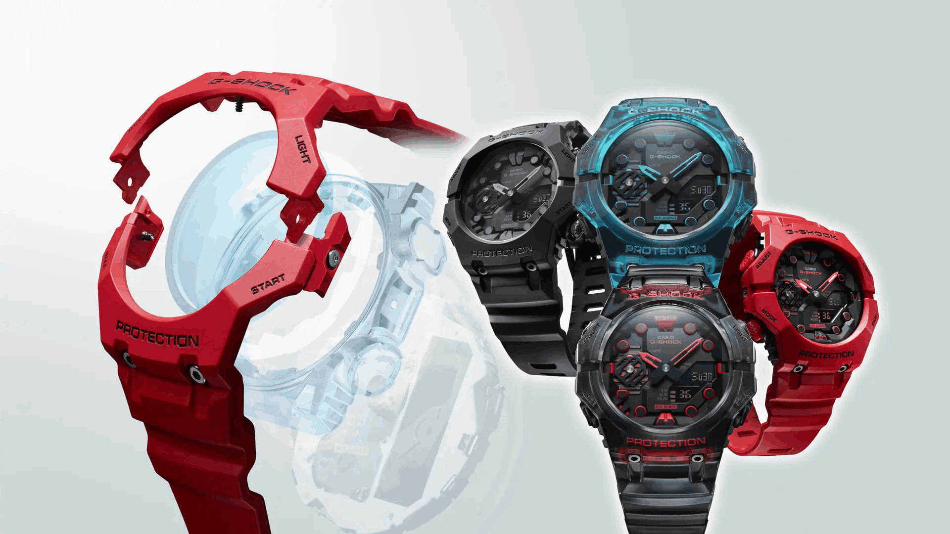 GA-B001G-1A l Carbon Core Guard and Bluetooth l GA-B001 Series l G-SHOCK