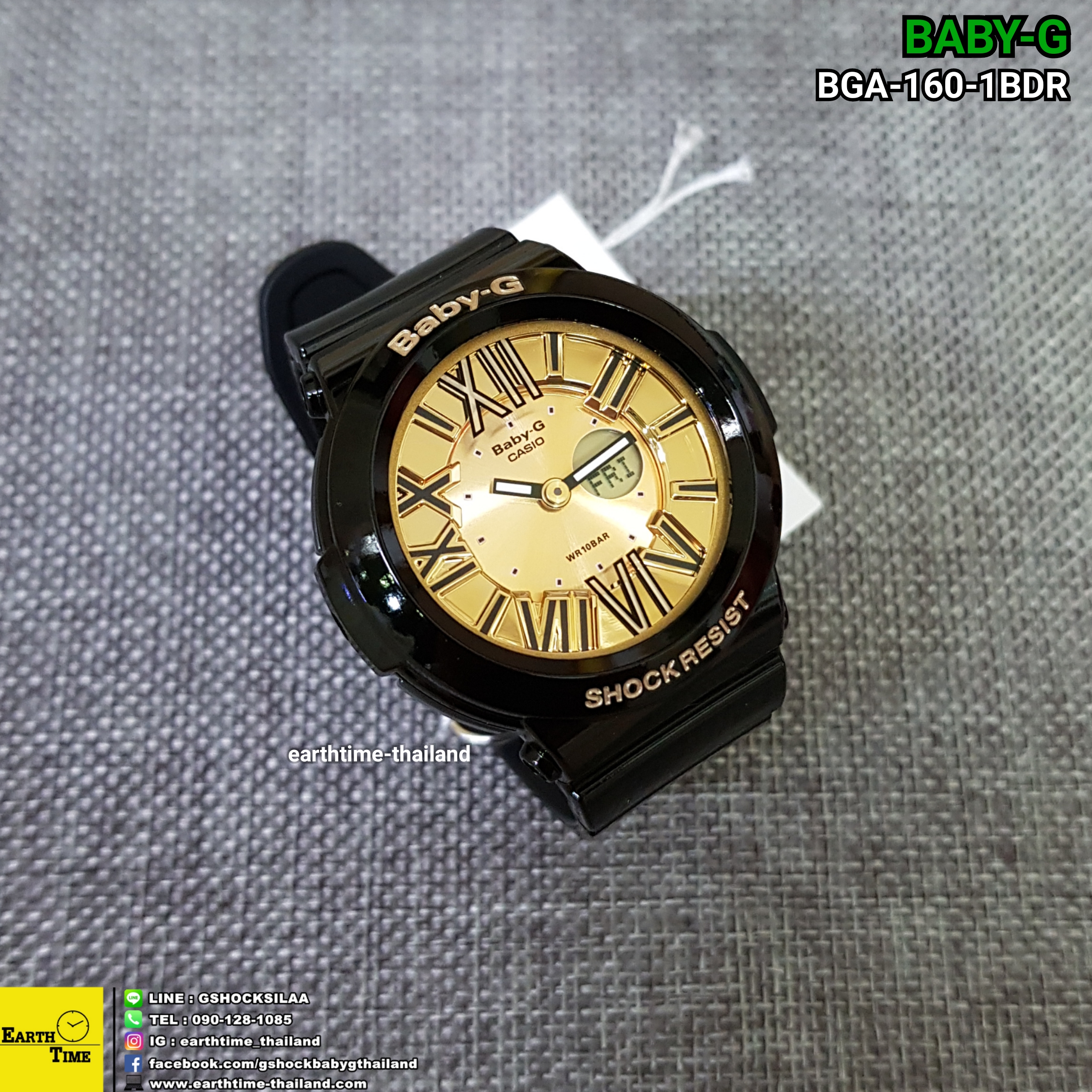 Baby-G ของใหม่แท้100% รับประกัน 1 ปี BGA-160-1BDR