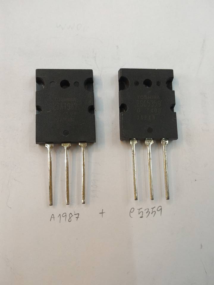 ขาย , 2SA1987+2SC5359 , ขายเป็นคู่ , ตัวถัง ,ยี้ห้อ , TOSHIBA , ทรานซิสเตอร์ , ขยายเสียง , โตชิบ้า , A1987+C5359 , ราคา , คู่ล่ะ , . . หน่วย , บาท
