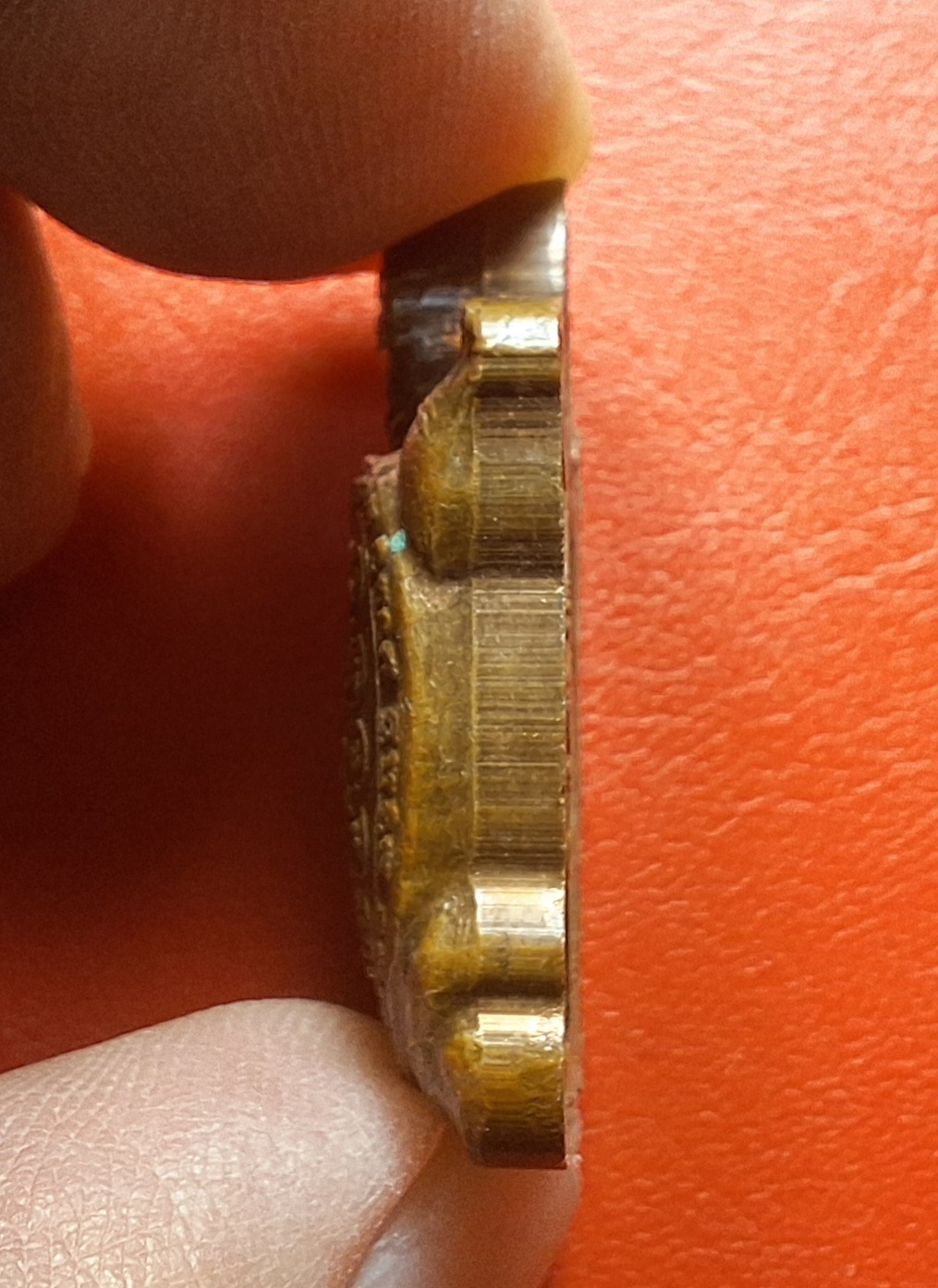 เต่า อาจารย์ประเวศน์ คงเอียด จ.อยุธยา ศิษย์เอกหลวงปู่หน่าย วัดบ้านแจ้ง เนื้อทองแดง(องค์ที่1)