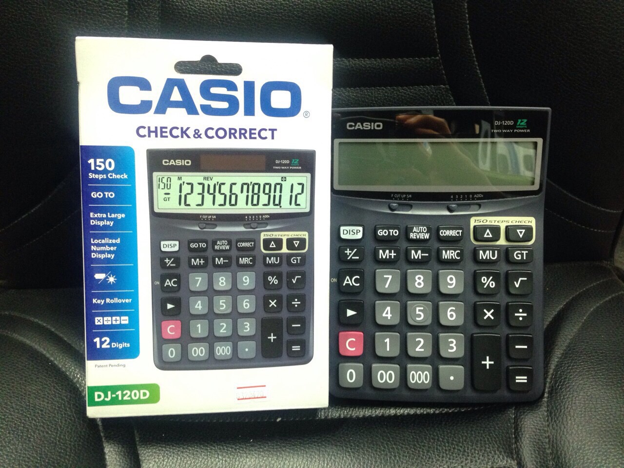 เครื่องคิดเลข Casio แท้ รุ่น DJ-120D