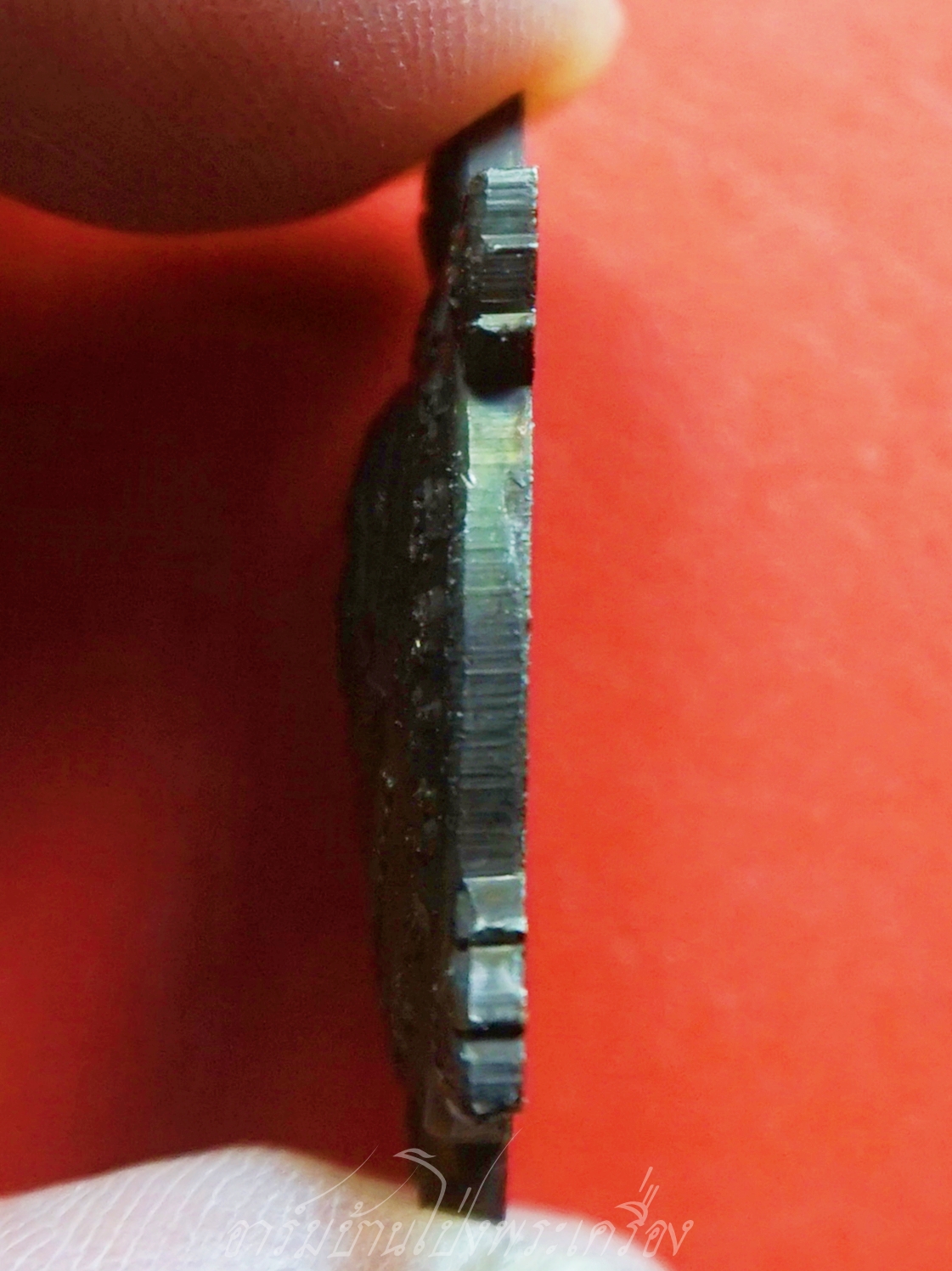 หลวงปู่สาย วัดหนองรี พญาเต่าเรือน พิมพ์กลาง ปี๒๕๖๐ เนื้อทองแดงรมดำ มีจาร(องค์ที่1)