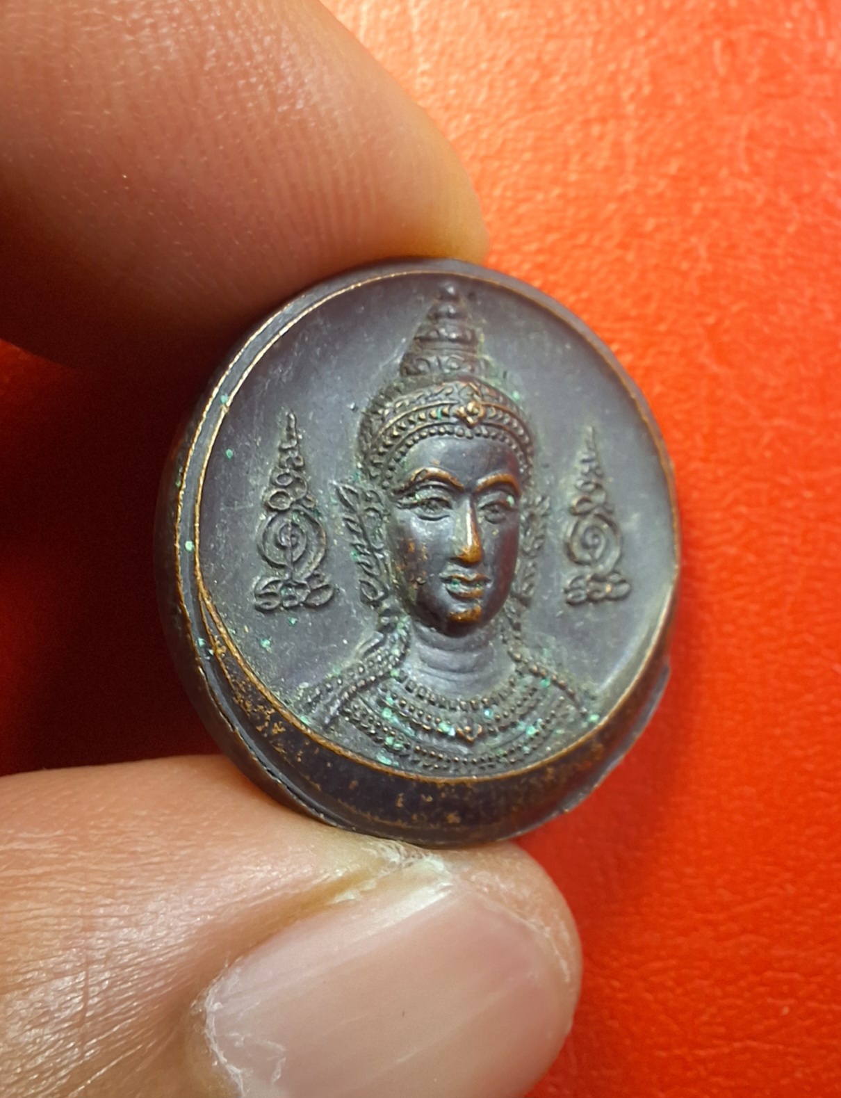 จตุคาม รามเทพ วัดโคกโพธิ์สถิต จ.นครศรีธรรมราช พิมพ์สองหน้า(องค์ที่1)