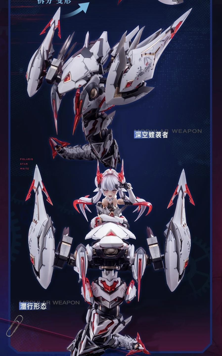 Preorder (Animester) 1/12 Polaris Star White