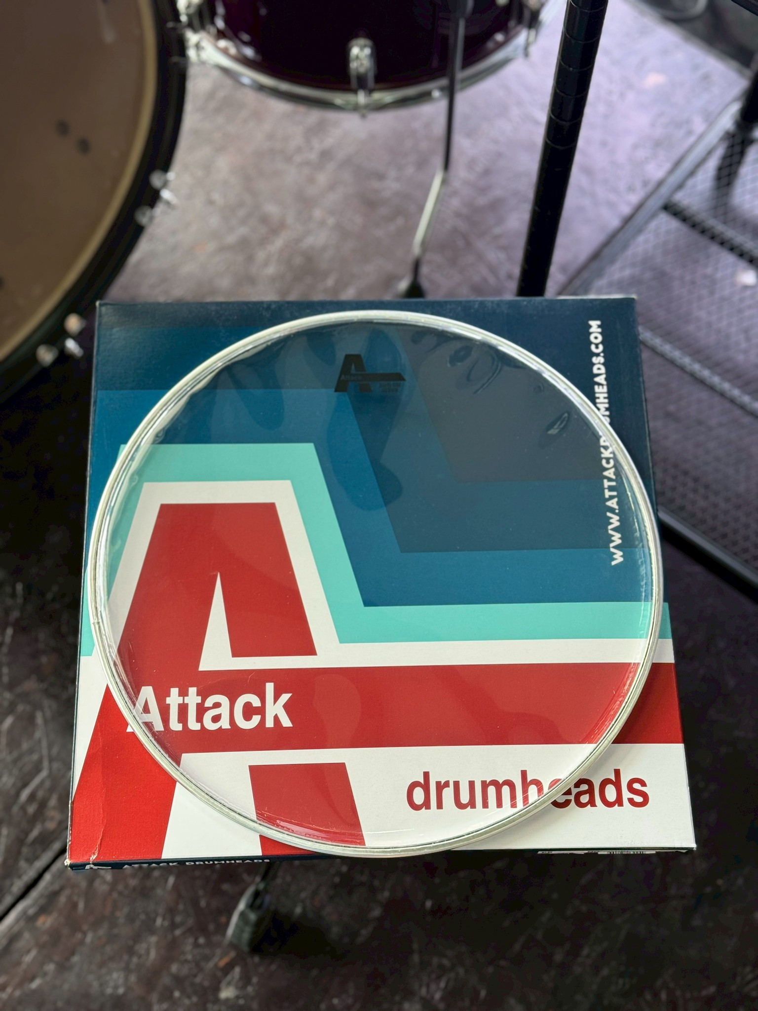 Designed in USA | หนังกลอง Attack SS14M Snare Side Medium ขนาด 14 นิ้ว หนังกลองสแนร์ หนังล่าง ชั้นเดียว หนา 5 มิล วัสดุพิเศษ Dynaflex