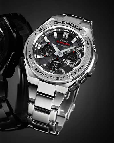 GST-S110D-1A l G-Shock G-STEEL Tough Solar ของใหม่แท้100%