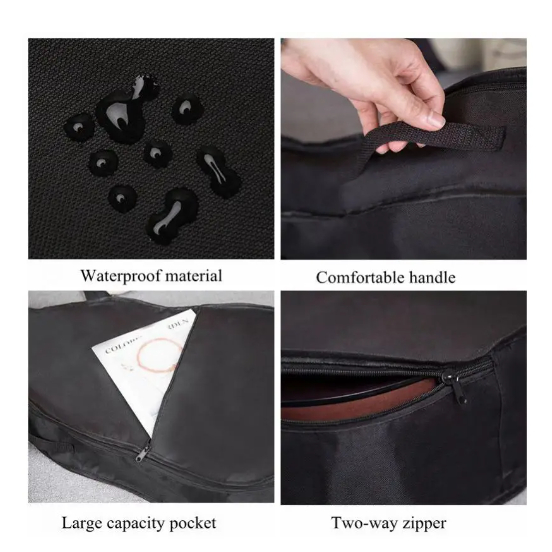 [พร้อมส่ง!!🔥] กระเป๋ากีต้าร์โปร่ง ขนาด 34 - 41" กระเป๋ากีต้าร์ ด้านหน้ามีช่องอุปกรณ์ สายสะพายหลัง ปรับสายสะพายได้