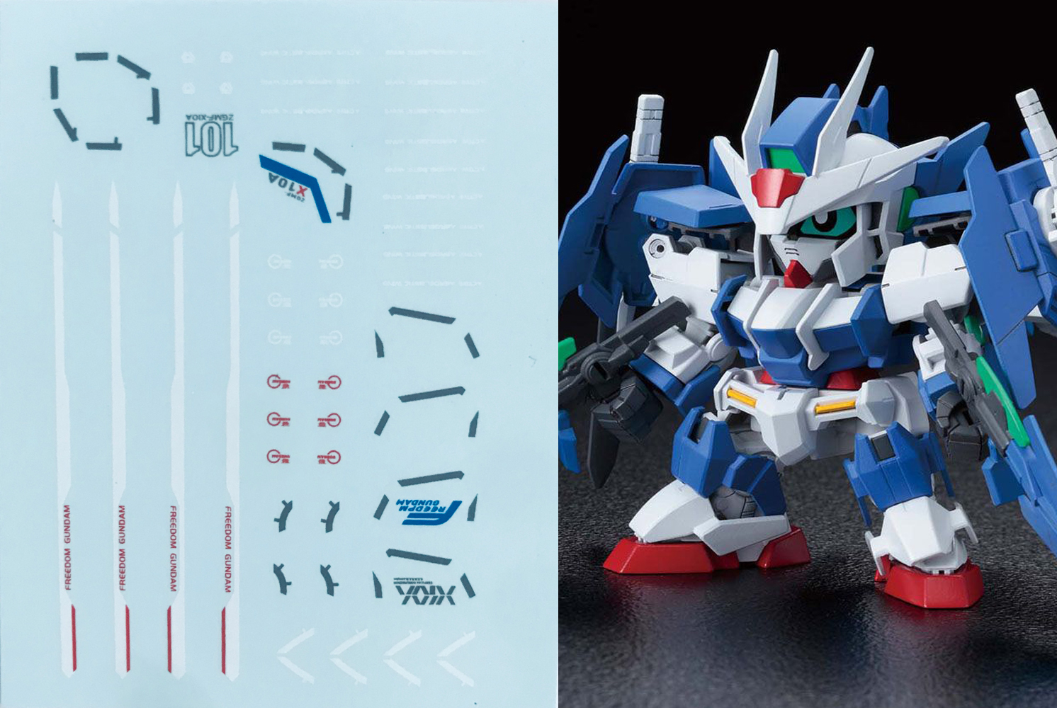 Decal 105 SDCS Gundam OO Diver ยี่ห่อ X-Y model