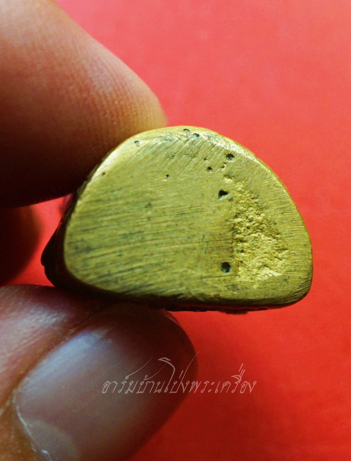 หลวงปู่ต๊ะ วัดเขาช่องพราน รูปหล่อ เนื้อฝาบาตร(องค์ที่1)