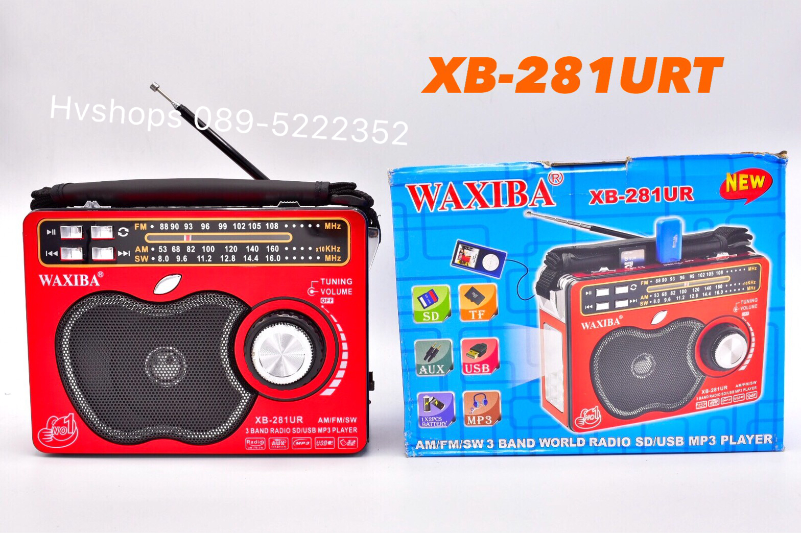 วิทยุ FM -AM รุ่น XB-281URT