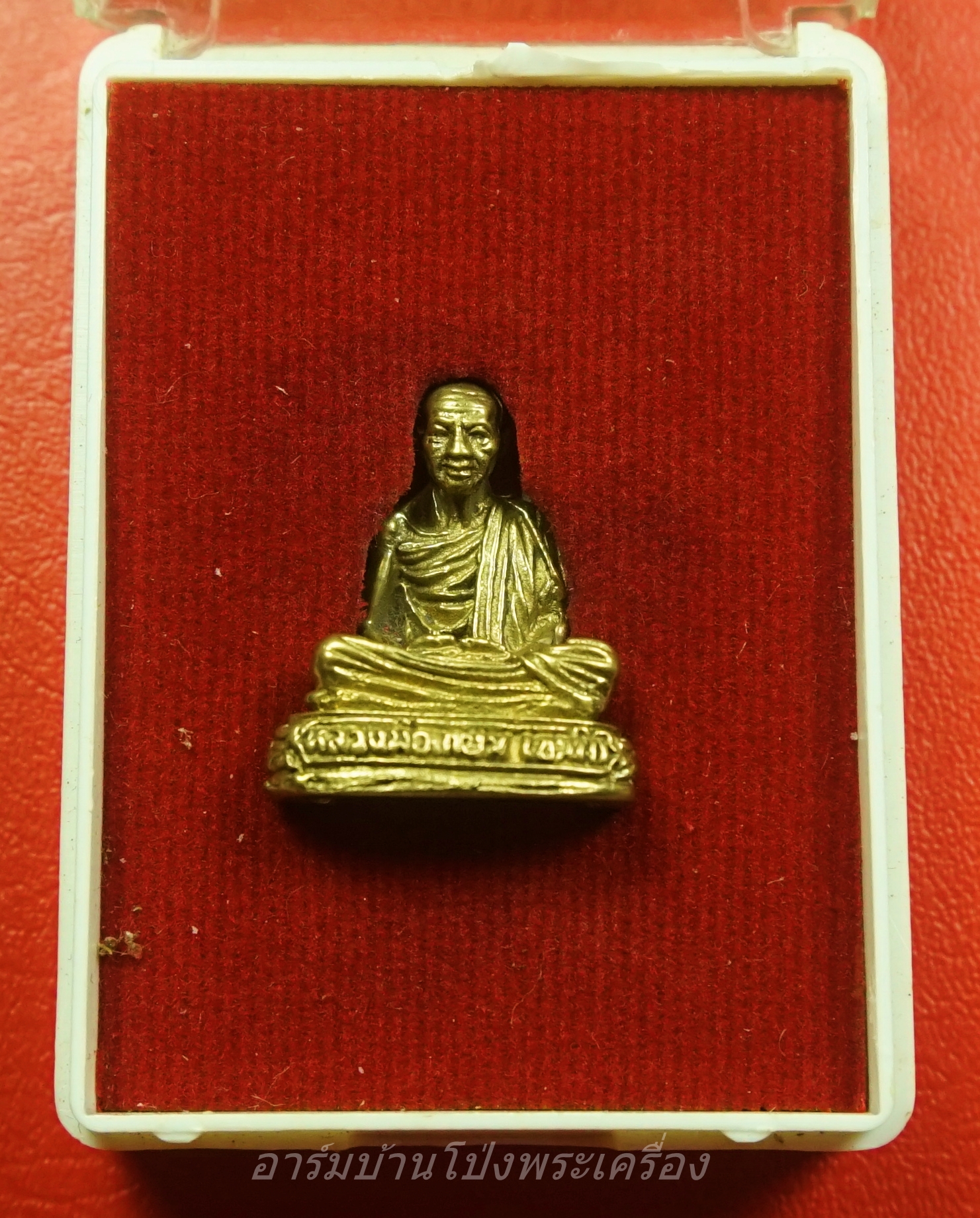 หลวงพ่อเกษม เขมโก วัดแม่วะกลาง รูปหล่อ(องค์ที่1)