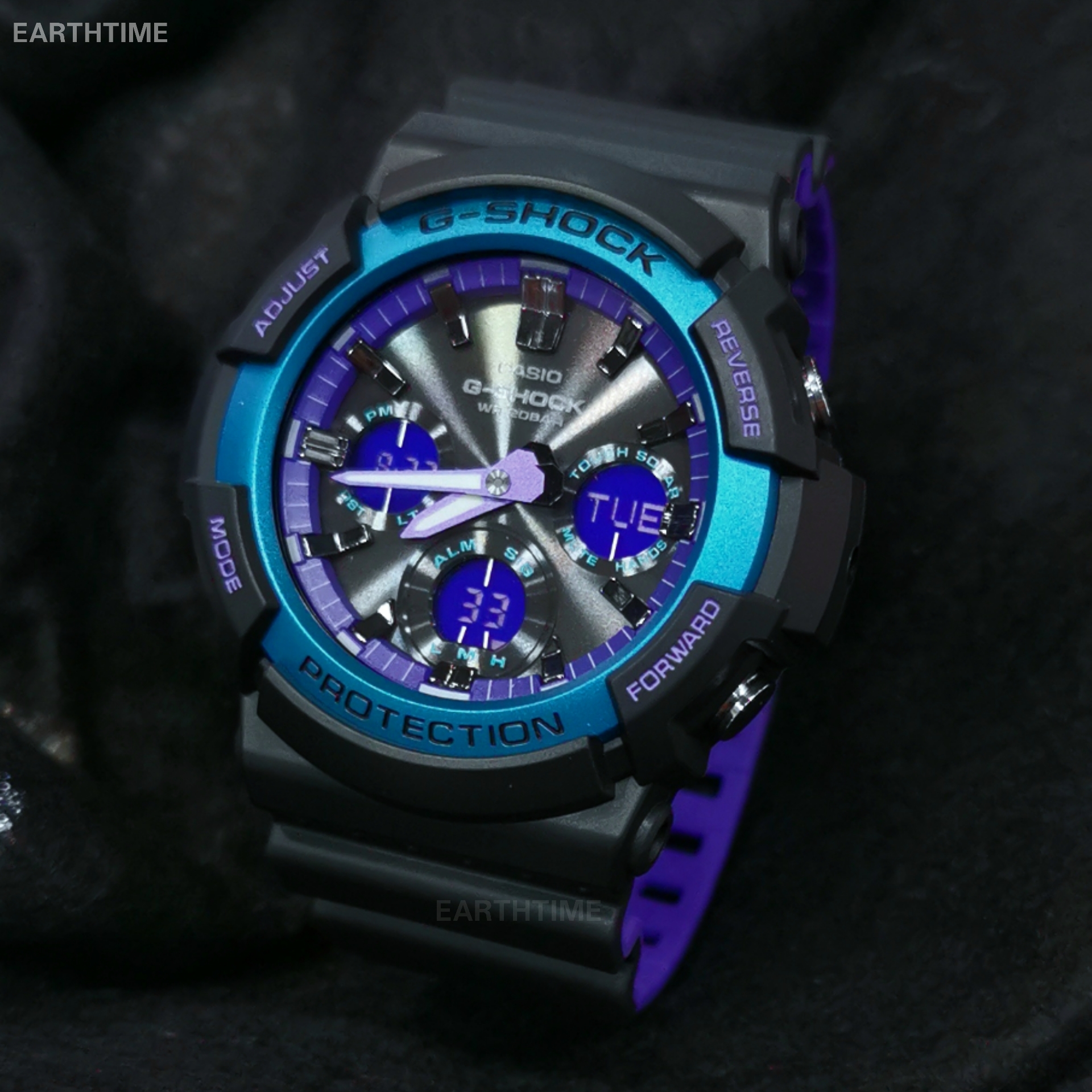 G-Shock Tough Solar ของใหม่แท้100% รับประกัน 1 ปี รุ่น GAS-100BL-1ADR