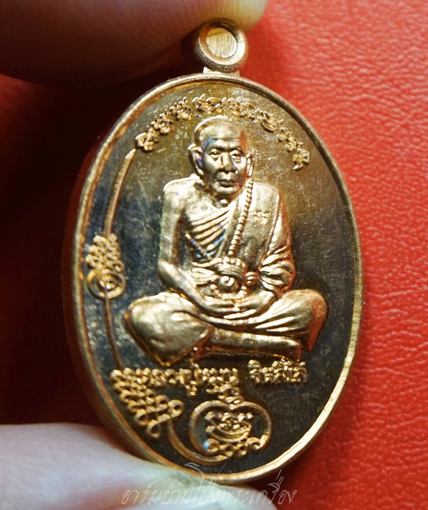 หลวงปู่หมุน วัดบ้านจาน รุ่นสร้างศาลา บูชาครู ปี๒๕๖๑ เนื้อทองแดง(องค์ที่1)