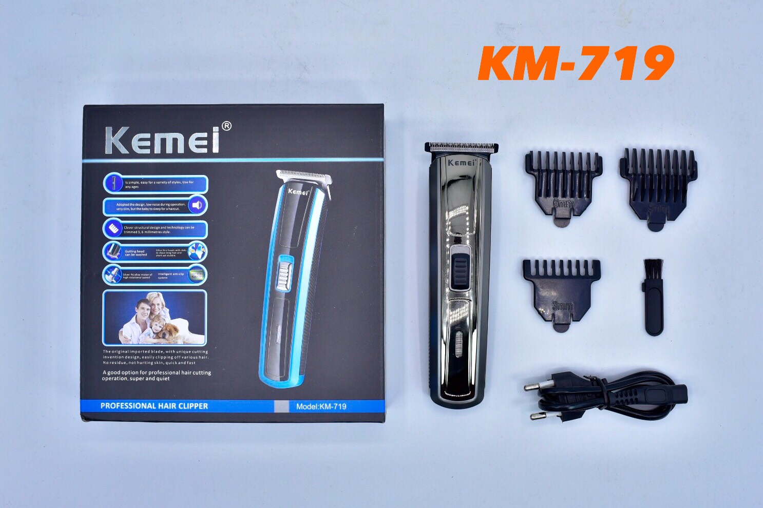ปัตเตอเลี่ยน ไฟฟ้า KEMEi รุ่น KM-719