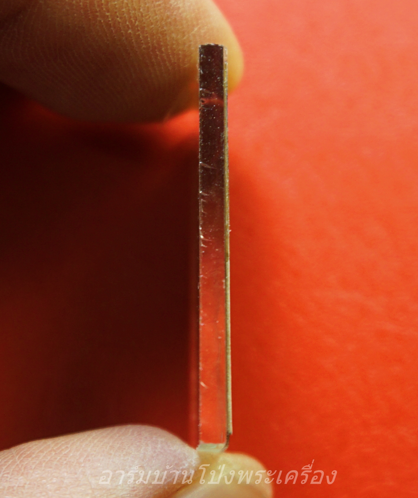 หลวงพ่อเปิ่น วัดบางพระ รูปถ่าย ปี๒๕๓๐ รุ่นสร้างสะพาน กระดาษหนังไก่(องค์ที่1)