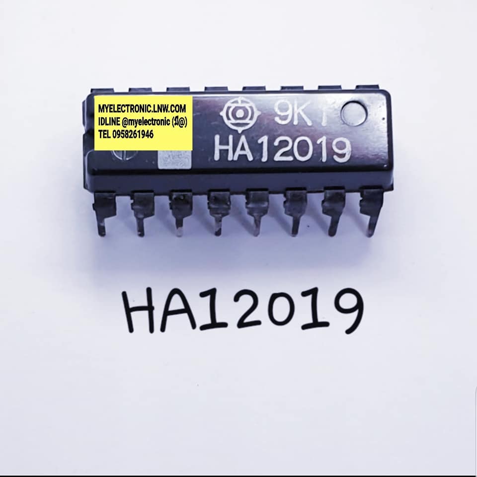 HA12019ยี่ห้อHITTACHIตัวถังDIP16ขาราคาตัวละ
