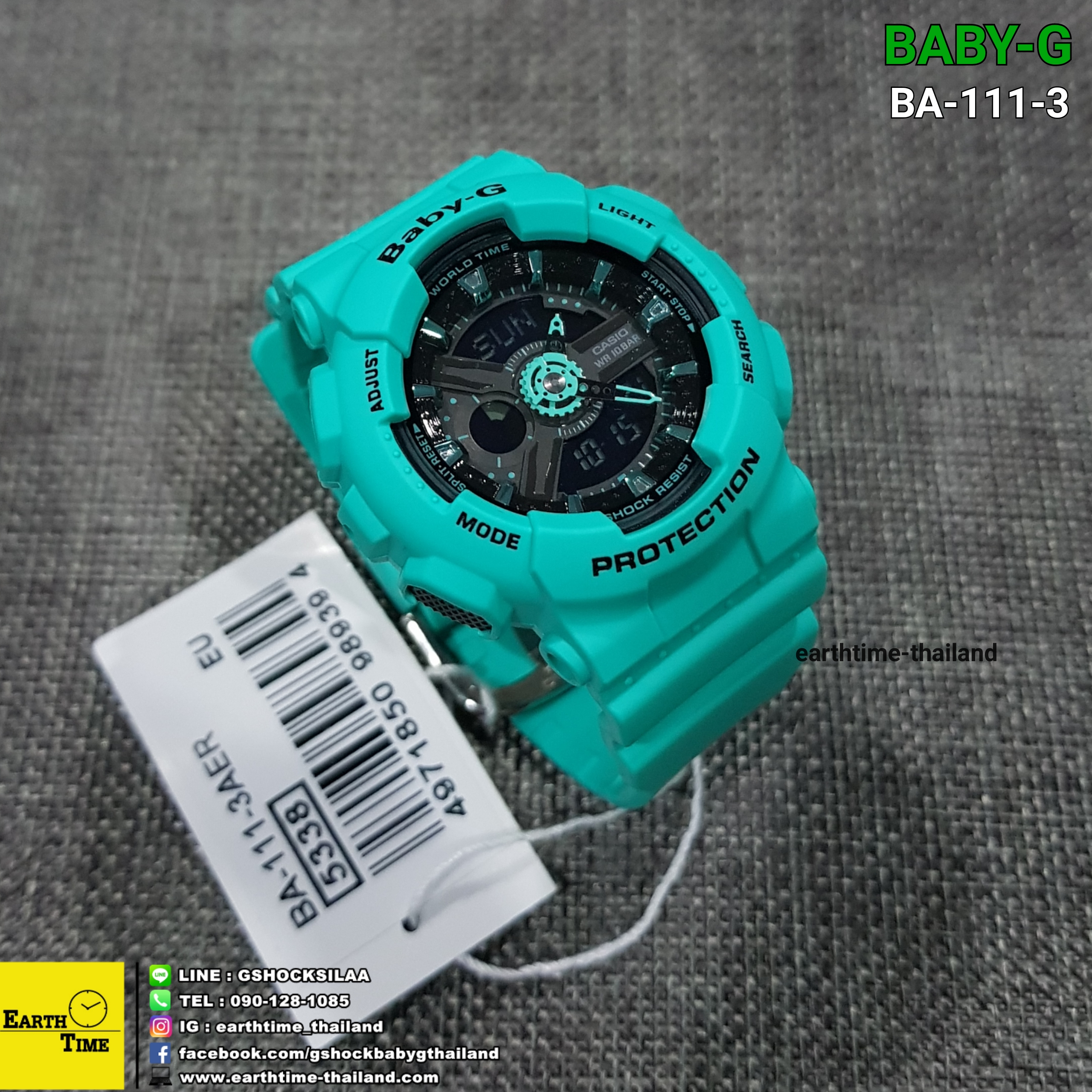 Baby-G ของใหม่แท้100% รับประกัน 1 ปี BA-111-3A