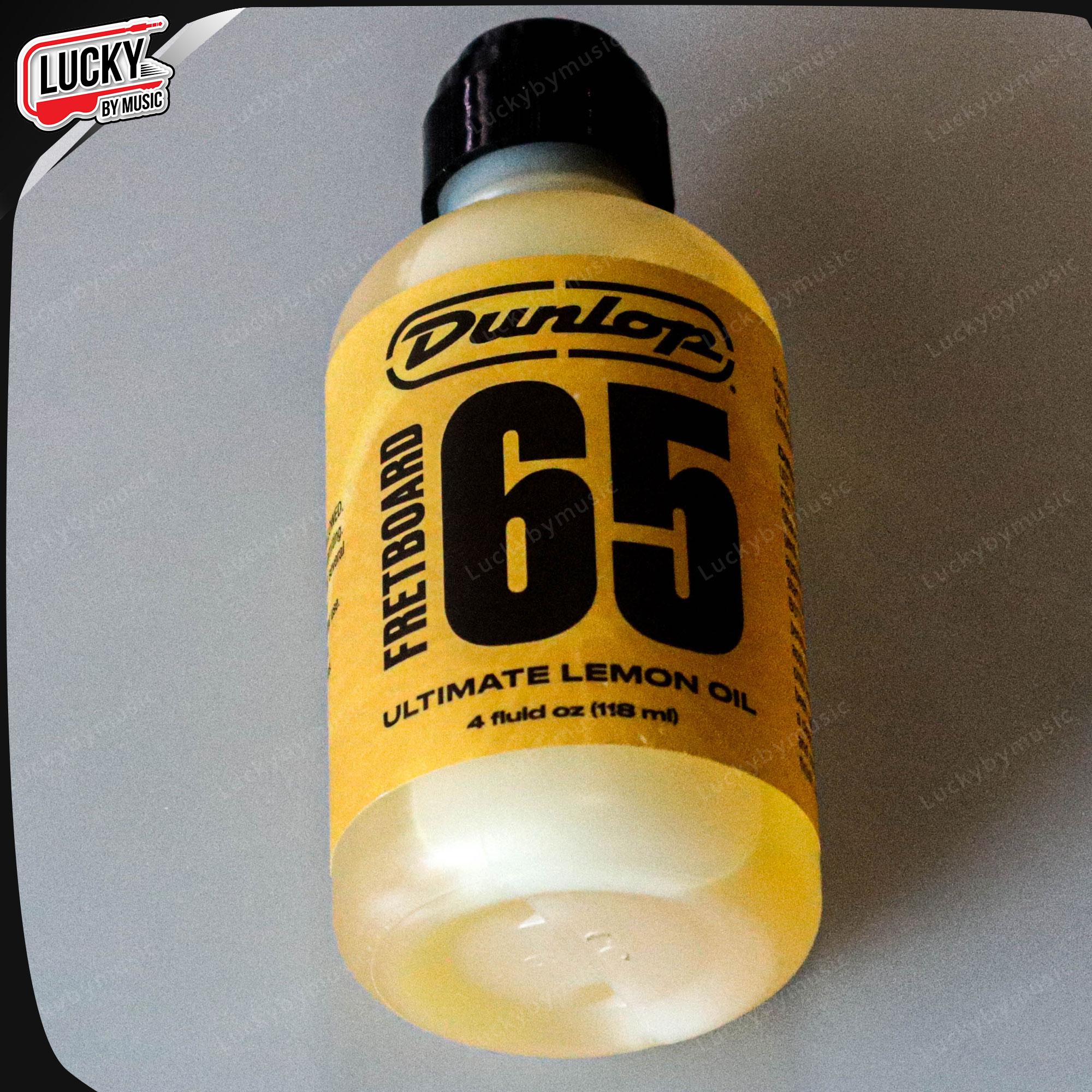Dunlop น้ำยา Lemon Oil Jim ใช้เช็ดทำความสะอาด Fretboard ถนอมเนื้อไม้ ให้ชุ่มชื้นเงางาม (1ขวด)