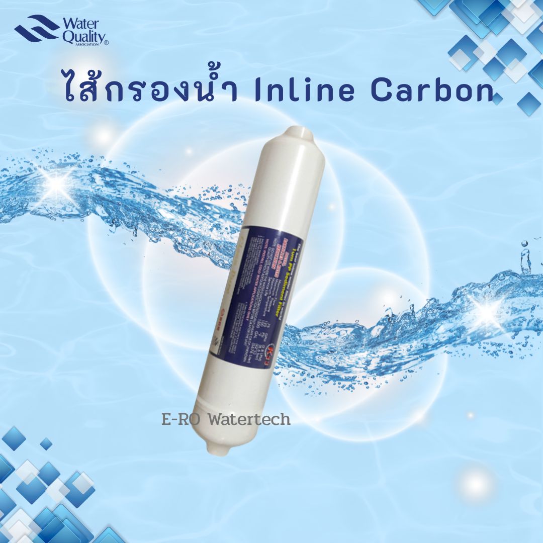 ไส้กรอง Inline คาร์บอน 12"