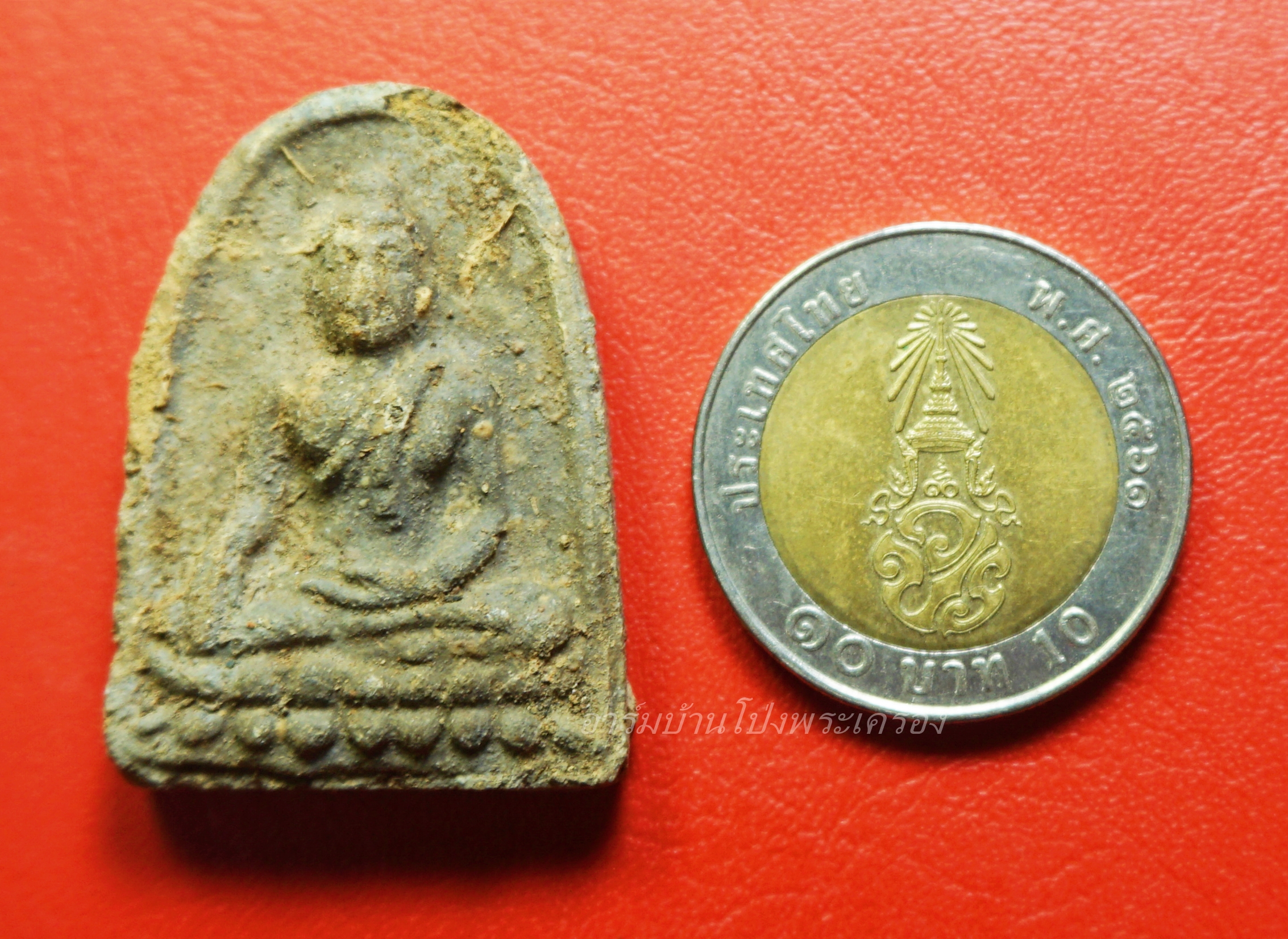 หลวงพ่อขันธ์ วัดพระศรีอารย์ ปี๒๕๐๔ ยอดขุนพล พิมพ์ใหญ่ เนื้อว่าน(องค์ที่4)