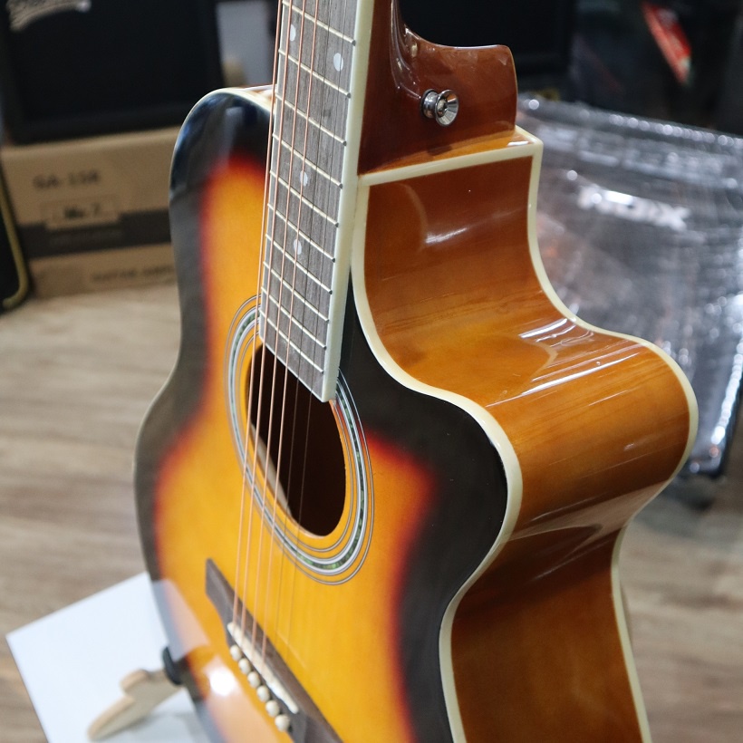 กีต้าร์โปร่ง Passion รุ่น APS-408C สีซันเบิร์ส ขนาด 40 นิ้ว