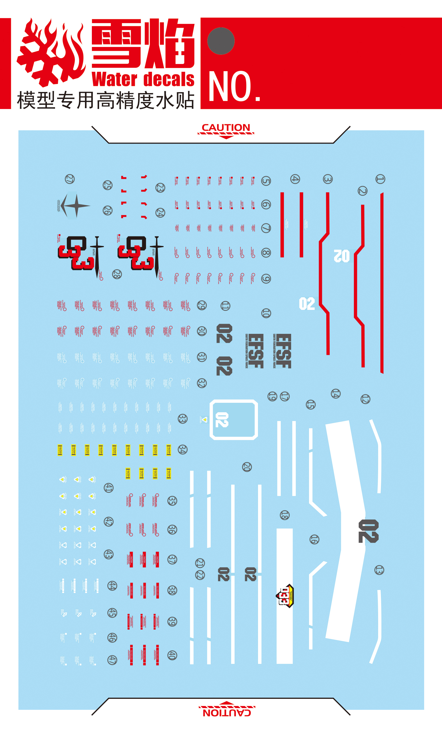 Decal 155 HG1/144 RGM-79V GM Night Seeker ยี่ห่อ XY-model (สินค้าเหลือ 1 แผ่น กรุณารอทางร้านแจ้งกลับนะครับ )