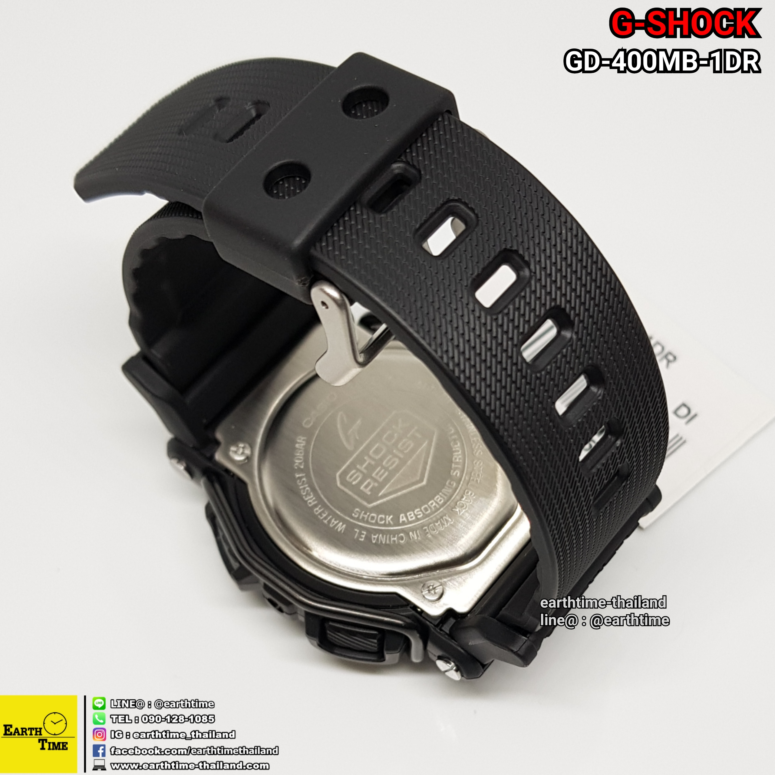 G-Shock ของใหม่แท้100% รับประกัน 1 ปี GD-400MB-1DR