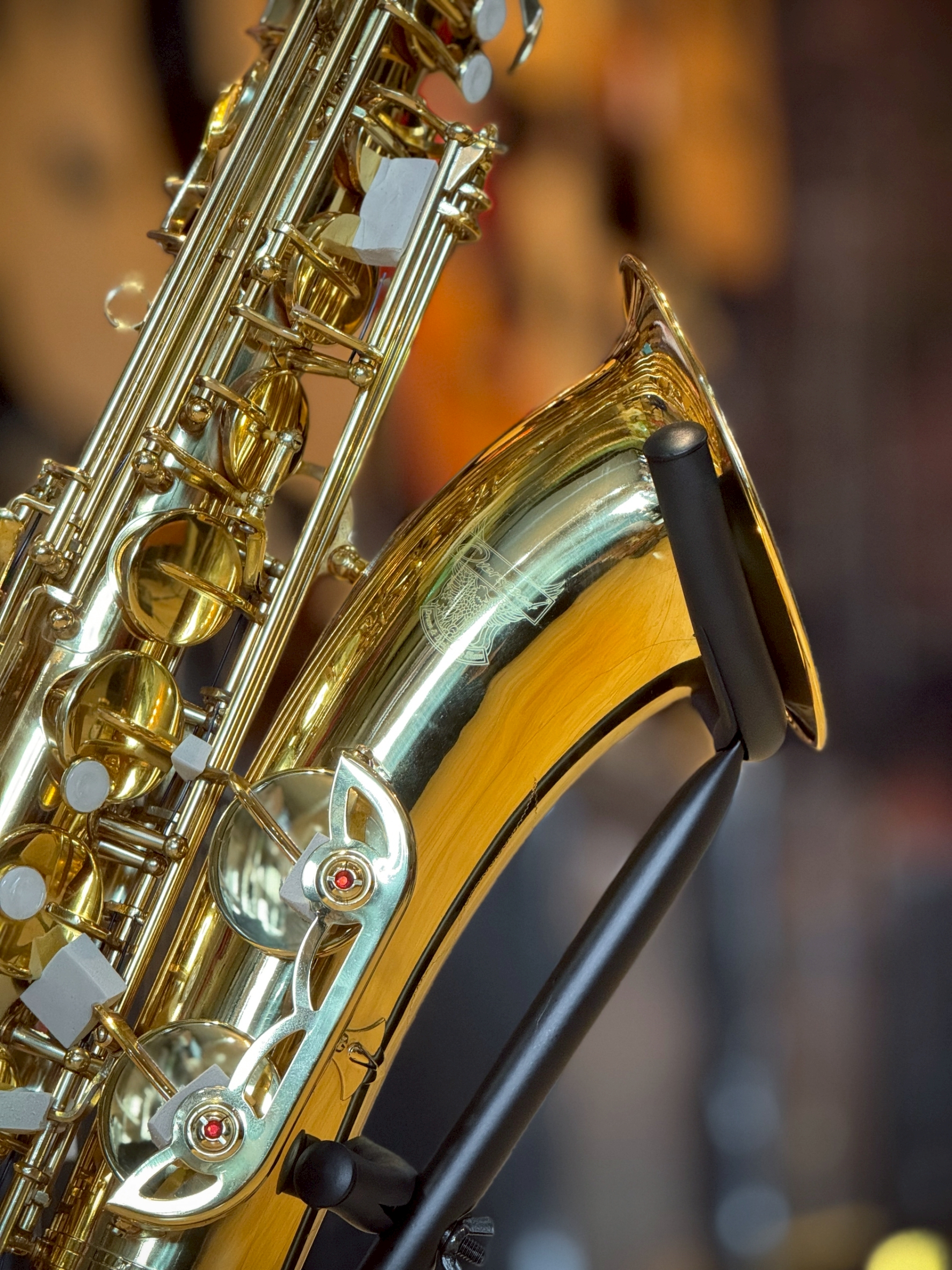 เทนเนอร์แซกโซโฟน Saxophone Tenner (Bb) Overspeed พร้อมกล่องบุกำมะหยี่และอุปกรณ์ครบชุด