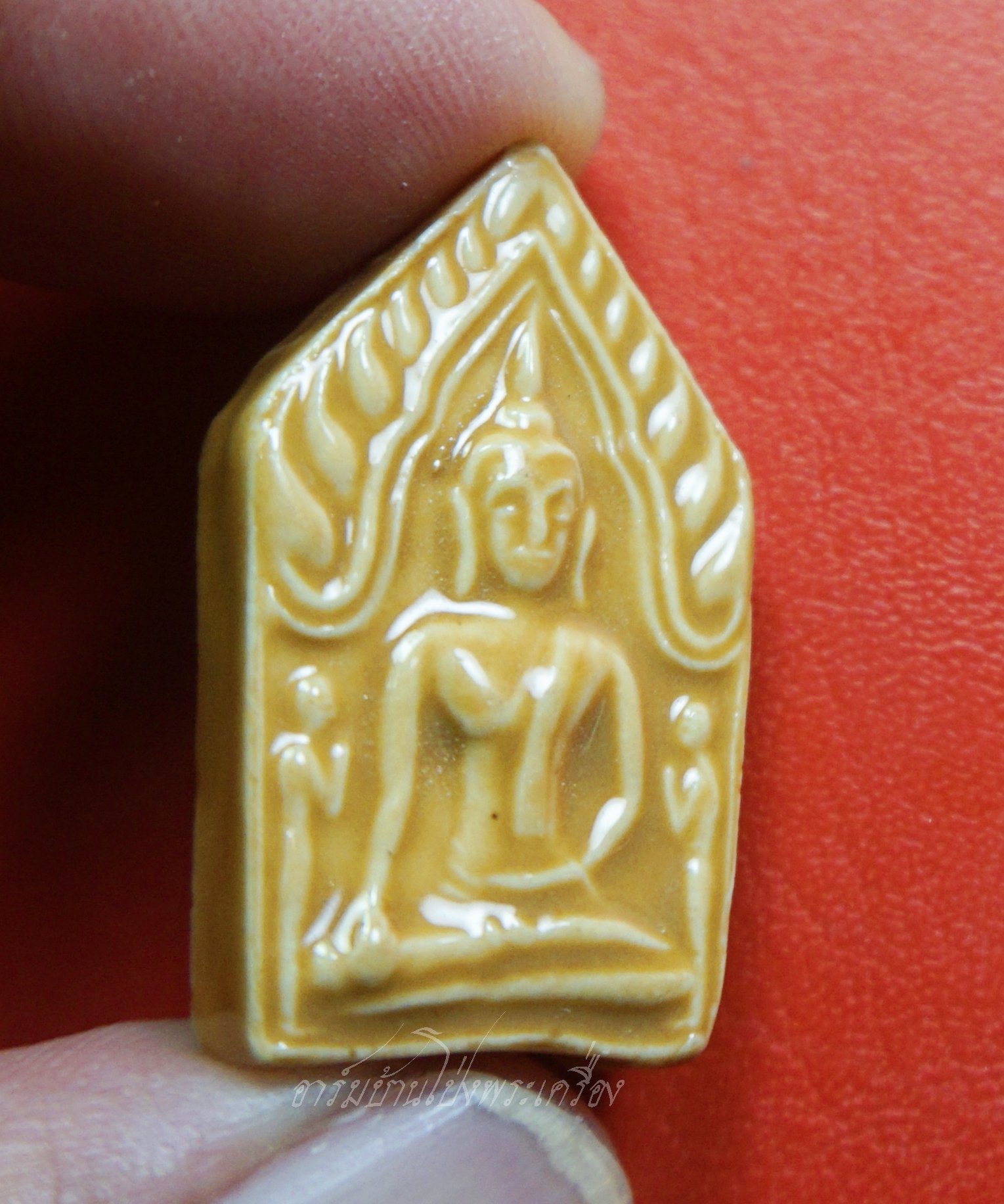 พระขุนแผนเคลือบ มหาเสน่ห์ วัดพนัญเชิง(กรุงเก่า) จ.อยุธยา ปี๒๕๔๐(องค์ที่1)