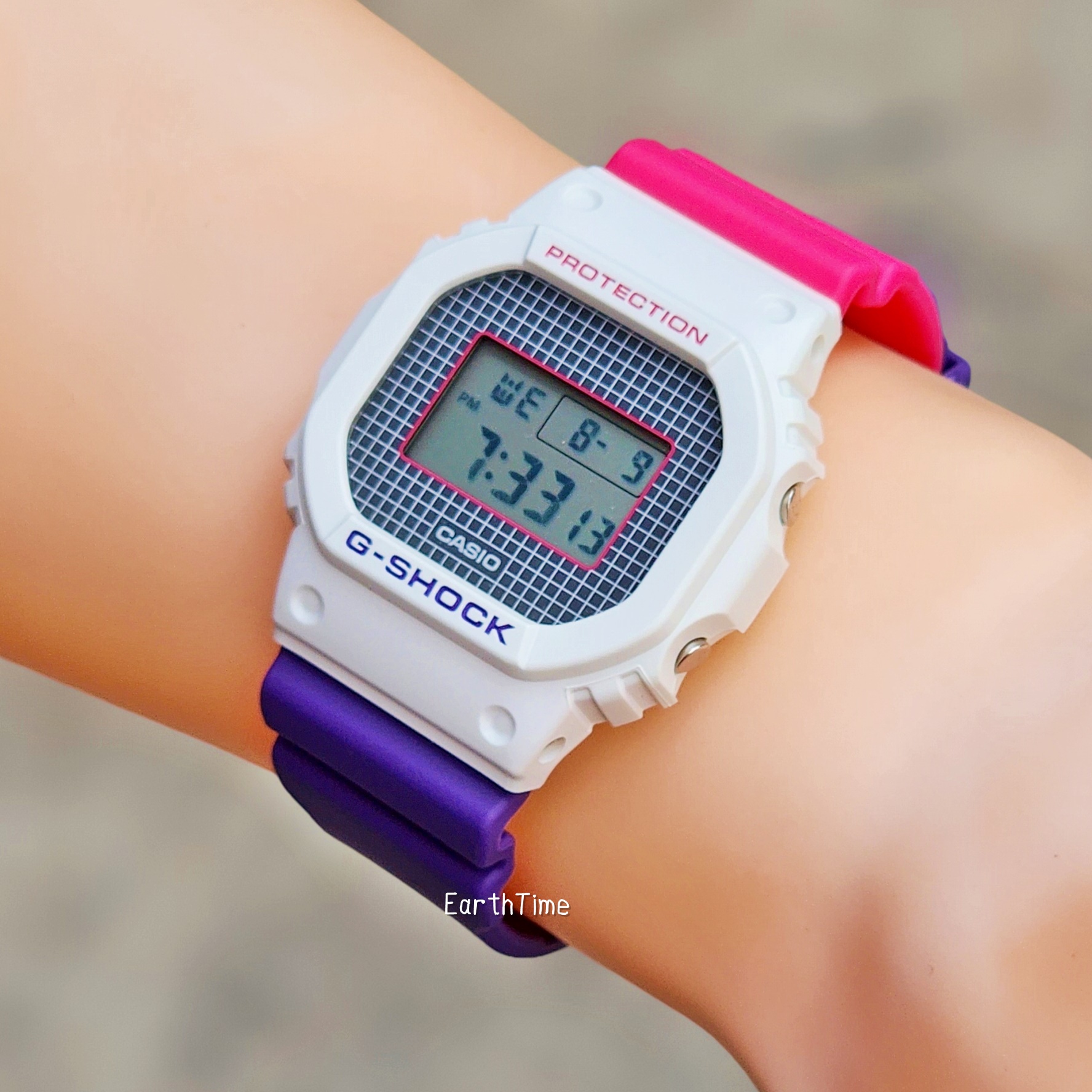 G-Shock Purple-Pink Throwback 1990s Series ของใหม่แท้100% DW-5600THB-7