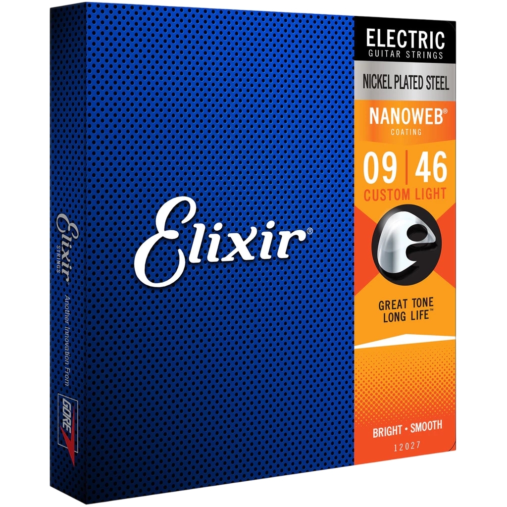 สายกีต้าร์ไฟฟ้า Elixir เบอร์ 9/46 Nickel Pated Steel