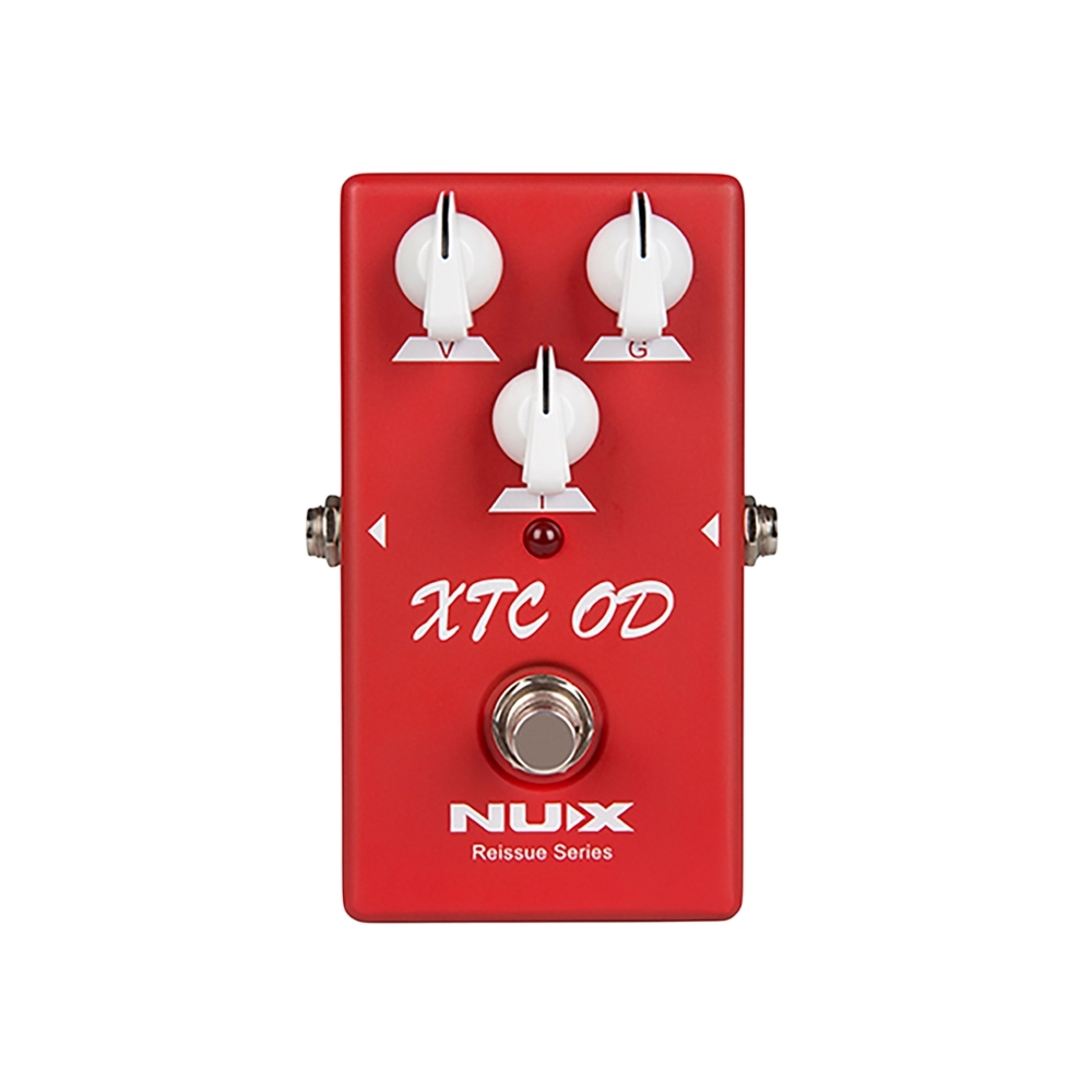 Nux XTC OD เอฟเฟคกีตาร์ Overdrive จากซีรี่ส์ Reissue เอฟเฟคก้อน ปุ่มปรับ Level, Gain, Tone + ระบบ Bypass