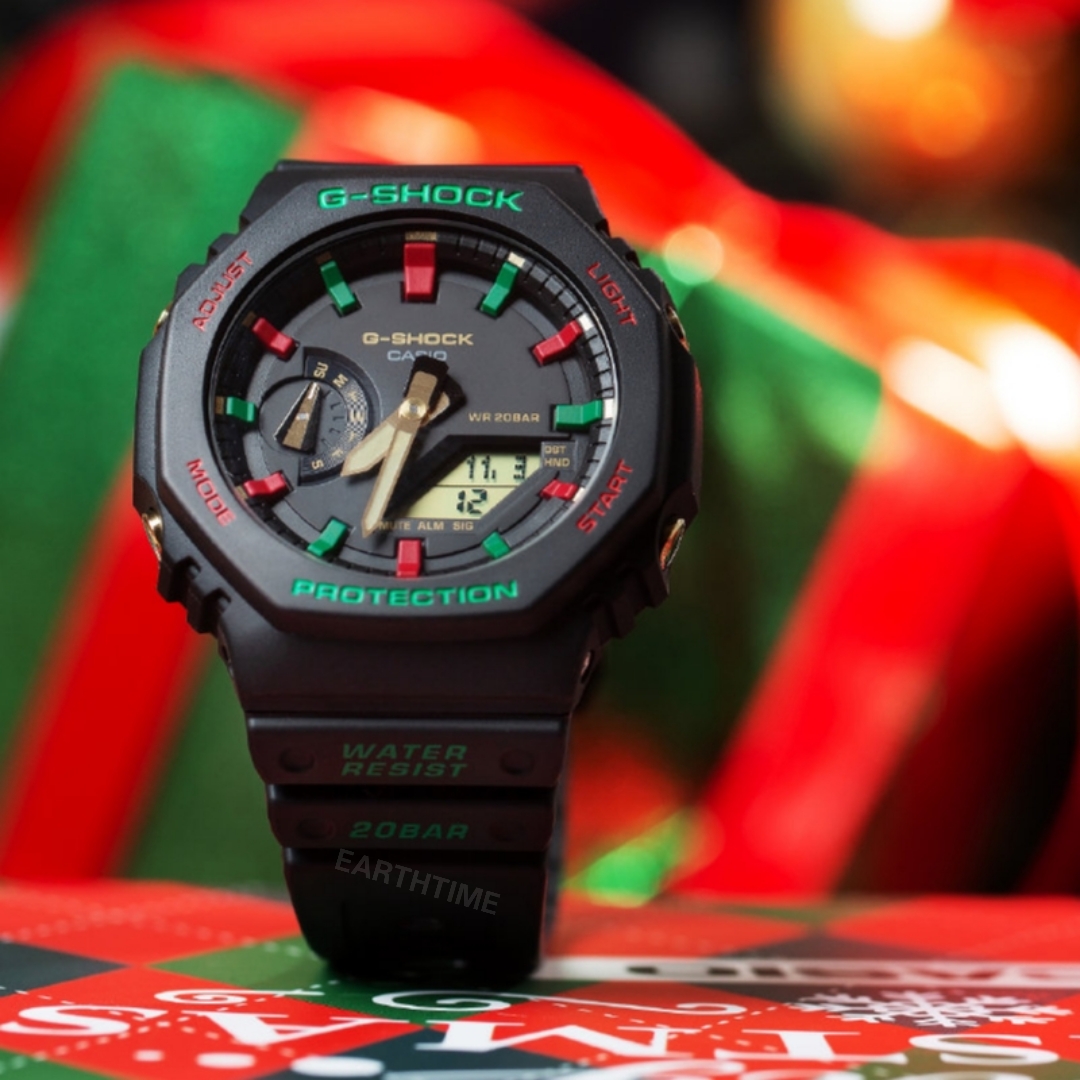 G-Shock Throwback 1990s Christmas Series ของใหม่แท้100% GA-2100TH-1A