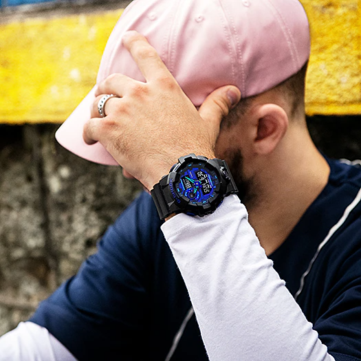 GA-700VB-1A l Virtual Blue Analog-Digital Series l ของใหม่แท้100%