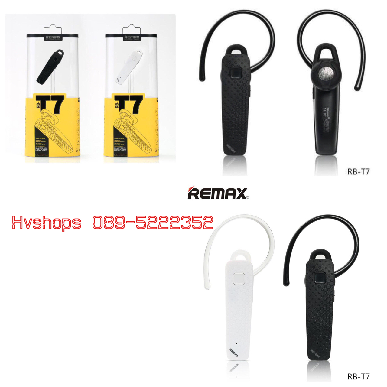 หูฟัง bluetooth remax RB-T7