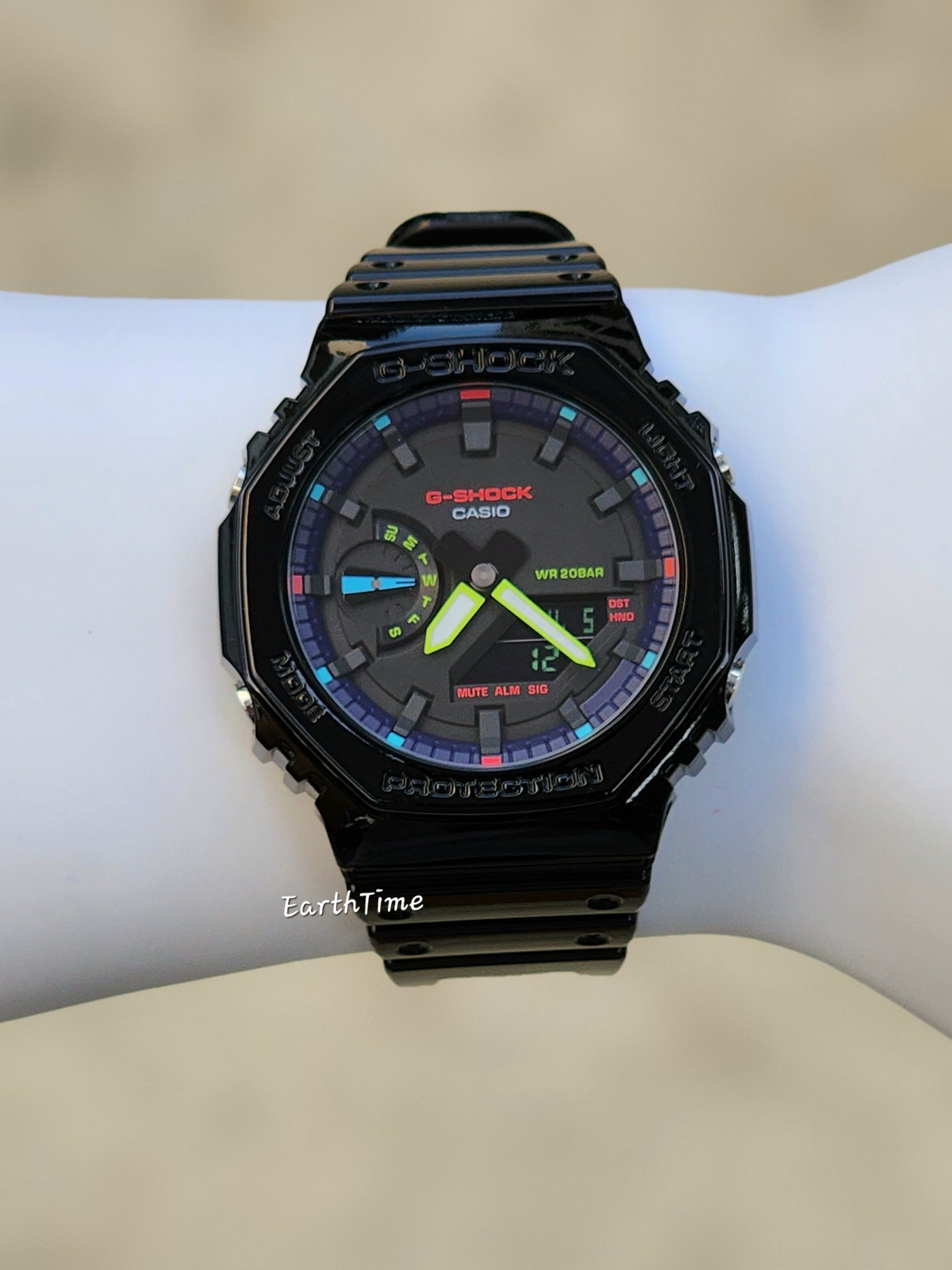 GA-2100RGB-1A l Virtual Rainbow Series l G-SHOCK