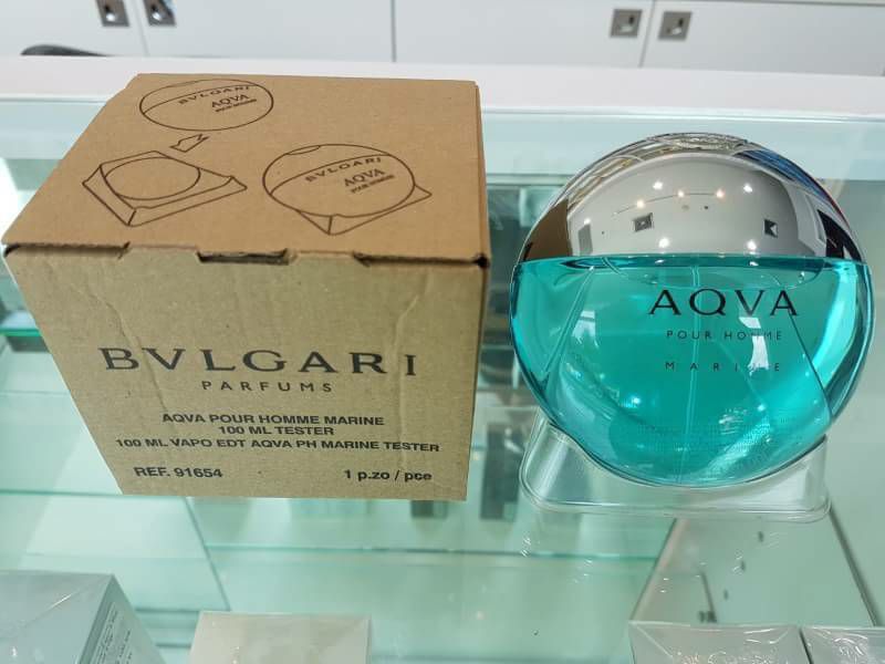Tester BVL Aqua Marine EDT 100ml. น้ำหอมแท้ 100%