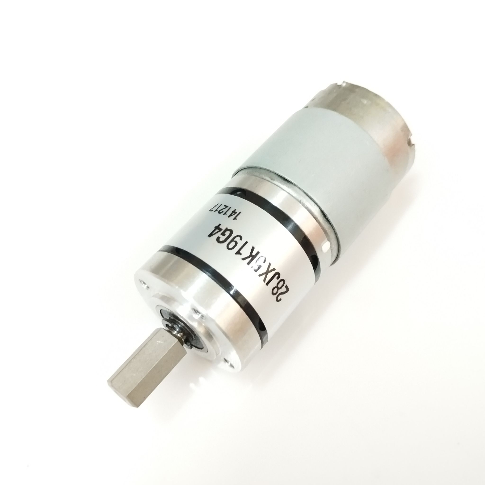 มอเตอร์ planet gear 6v 100rpm แกน6เหลี่ยม **เฟืองเหล็ก** (เหมาะสำหรับซูโม่ 1-1.5kg)