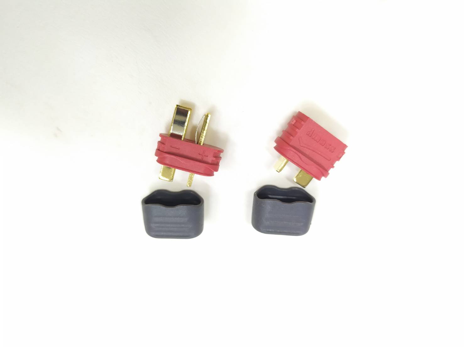 ขั้วแบตแดง T plug ผู้-เมีย