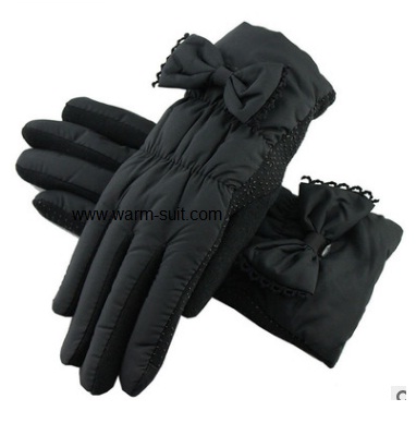 ถุงมือกันหนาว thinsulate+วูลทัชสกรีนได้ แต่งข้อมือ 1