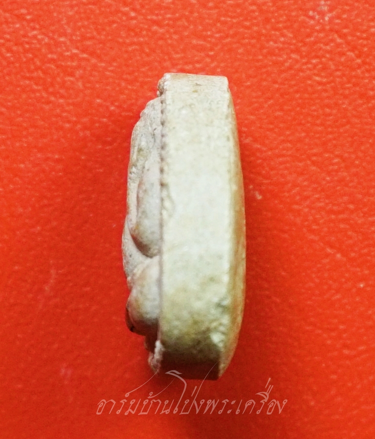 หลวงปู่แผ้ว วัดกำแพงแสน พระผงปิดตาจิ๋ว ออกงานปิดทอง ปี๒๕๕๐ เนื้อผงสีขาว ฝังตะกรุด(องค์ที่1)