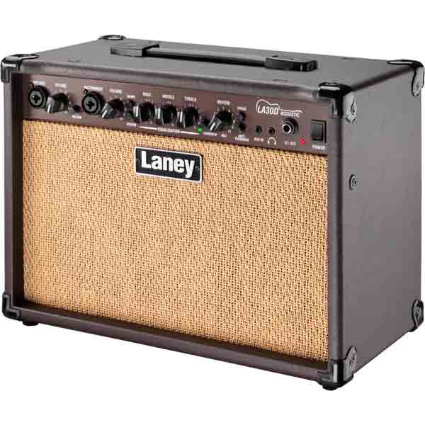ประกันศูนย์1ปี🔥 Laney รุ่น LA30D แอมป์โปร่ง แอมป์อคูสติก 30 วัตต์ ลำโพงสเตอริโอ เสียบไมค์ได้ มีเอฟเฟค Reverb ในตัว / ส่งด่วนเคอรี่ 💥