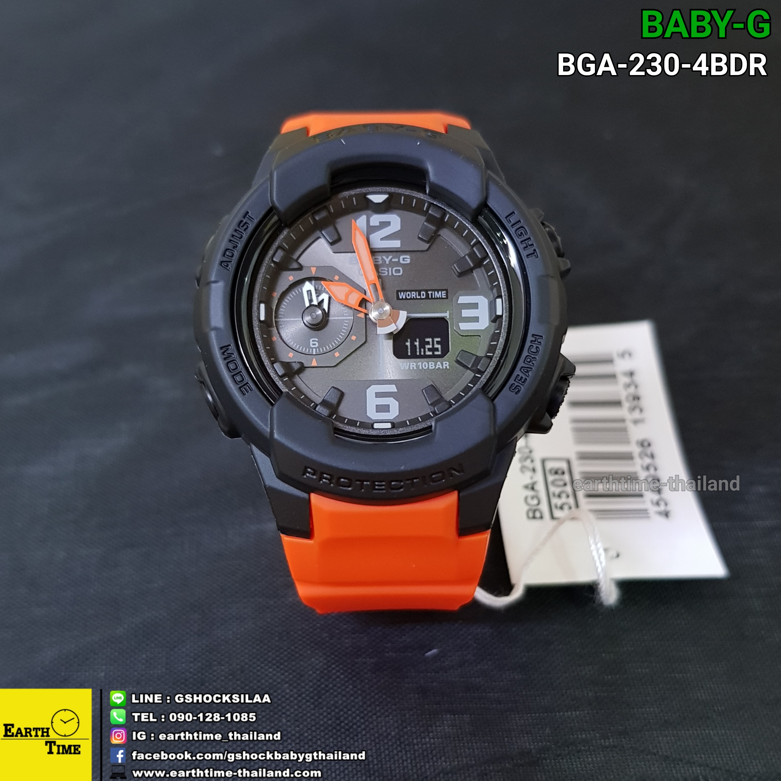 Baby-G ของใหม่แท้100% รับประกัน 1 ปี BGA-230-4BDR