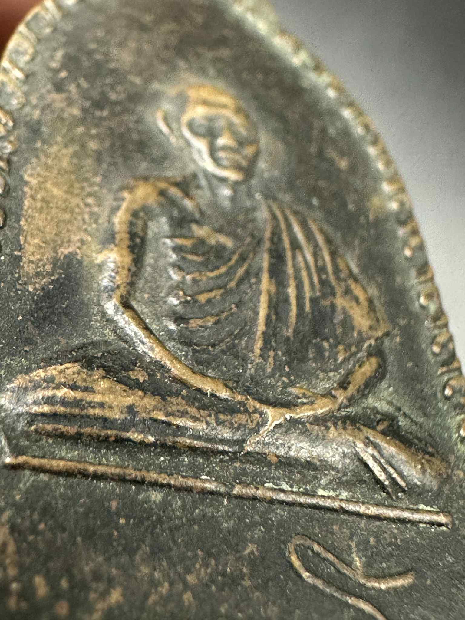 40.เหรียญระฆังศิริมงคล หลวงพ่อเกษม เขมโก สุสานไตรลักษณ์ จ.ลำปาง ปี 2516