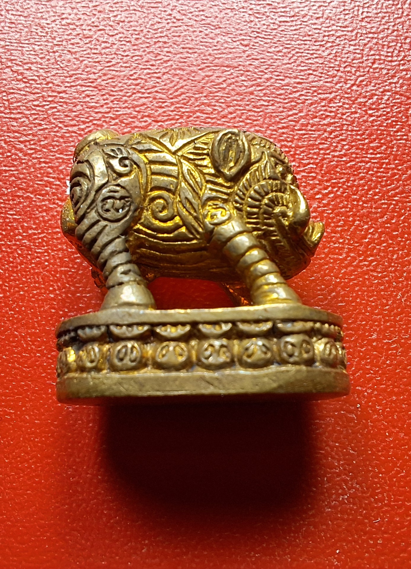 หลวงพ่อสอน วัดลาดบัวขาว พญาหมู โภคทรัพย์ พิมพ์เล็ก ปี๒๕๕๓ เนื้อฝาบาตร(องค์ที่1)