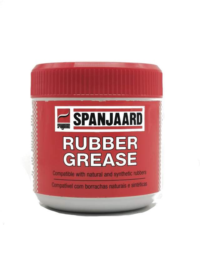 Spanjaard Rubber Grease 500g จาระบียาง สีแดงผลิตจากน้ำมันพืช จาระบีคุณภาพสูงสำหรับการหล่อลื่นชิ้นส่วนยาง ช่วยยืดอายุการใช้งานและป้องกันการสึกหรอของชิ้นส่วนยาง