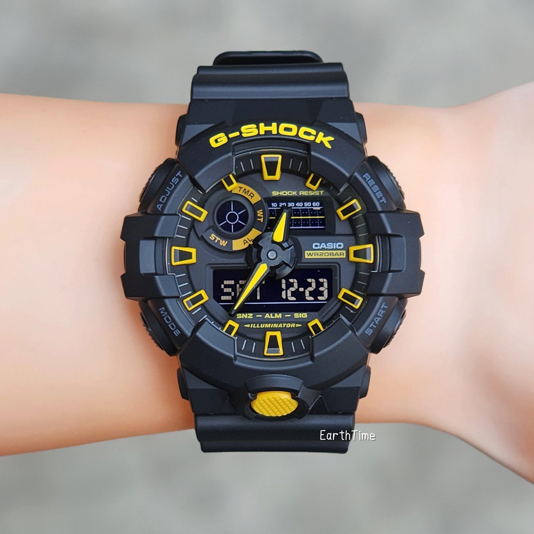 GA-700CY-1A l Caution Yellow Series l G-Shock