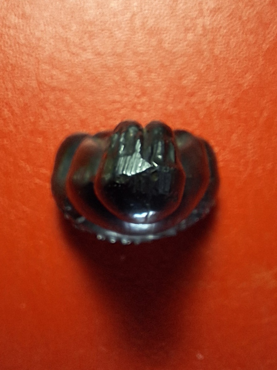 หลวงพ่อคิ้ม วัดหนองเสือ พระปิดตา พิมพ์ใหญ่ เนื้อเมฆพัด(องค์ที่1)